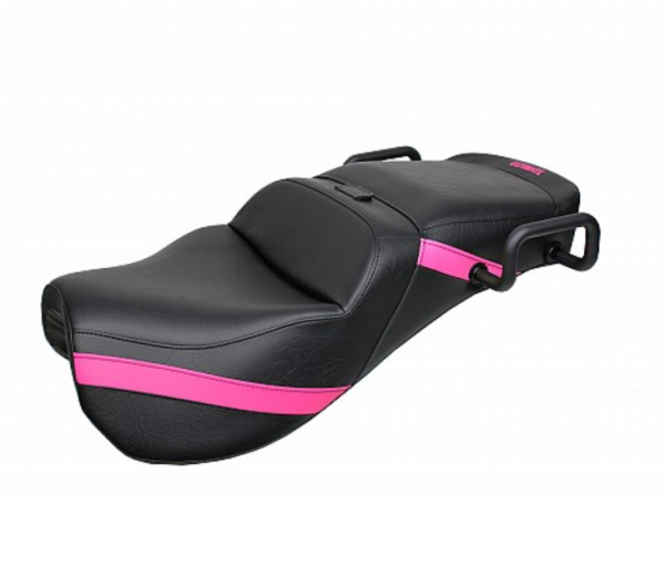 Jok motor dengan warna-warna neon yang cerah